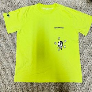 Chrome hearts Matty boy Link T-shirt Lime Green (Size L)